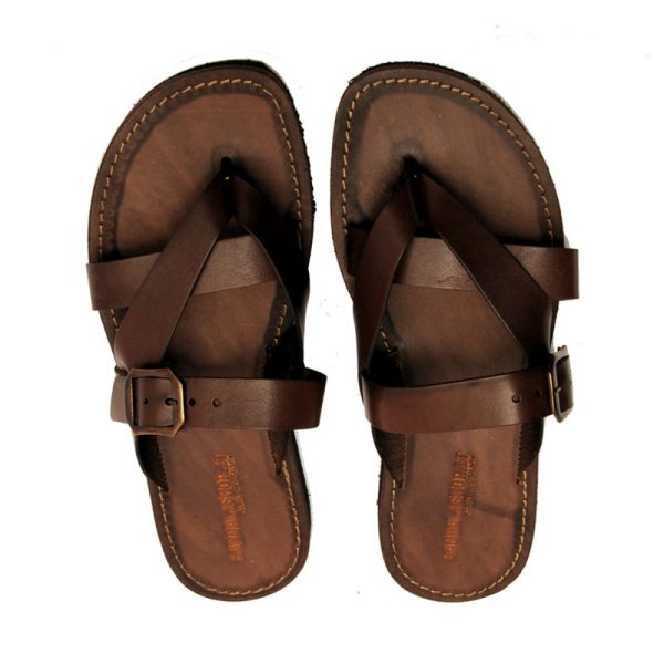 Men s Moda Thong sandals in Brown Sandalishop