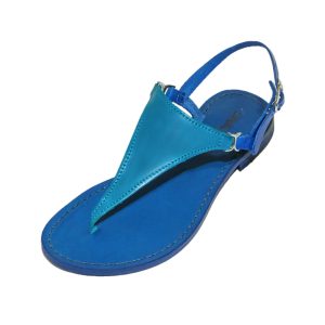 sandali donna blu