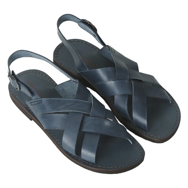 Men s Tonale Gladiator sandals in Blue Marine Sandalishop