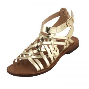 Women's First Gladiator sandals in Gold